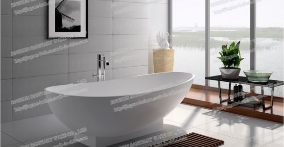 Colored Bathtubs 8604 Artificial Stone Mineral Bathtub Jingzun Size1800x820x540