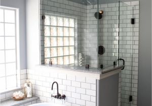 Colored Bathtubs Master Bath Remodel Grey Grout White Subway Tiles and Grout