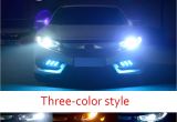 Colored Fog Lights Aliexpress Com Buy Castaleca 2x Daytime Running Lights Drl Led Fog