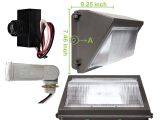 Commercial Electric Work Light Hykolity 60w 7800lm Led Wall Pack Light 0 10v Dimmable Outdoor Led