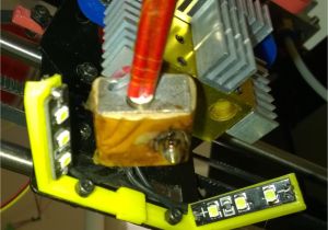 Commercial Electric Work Light Led Work Light Bracket for Geeetech Prusa I3 by Douginaz Thingiverse