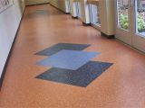 Commercial Rubber Flooring Roppe Custom Fiesta Rubber Tile In Hammered Profile Ansonia High