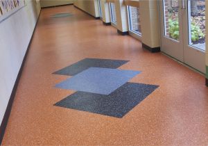 Commercial Rubber Flooring Roppe Custom Fiesta Rubber Tile In Hammered Profile Ansonia High