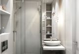 Compact Bathtubs Small Bathrooms 2 Small Apartment with Modern Minimalist Interior Design
