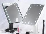 Conair Makeup Mirror with Lights Newest Portable Size 22led Women Facial Makeup Mirror 360 Degree