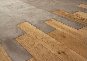 Concrete Floor Looks Like Wood Mieszkanie Dla Singla Kuchnia Styl Eklektyczny Zdja Cie Od Boho