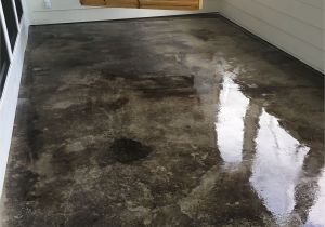 Concrete Floor Paint that Looks Like Wood Gray Acid Stained Concrete Porch Outside Pinterest Stained