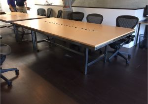 Conference Table and Chairs Set Pasadena Ca Conference Table with Steel and Maple formica top and
