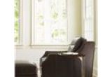 Conrad Leather Swivel Accent Chair Lexington tower Place Contemporary Conrad Chair with