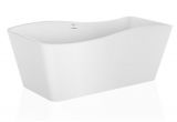 Contemporary Stand Alone Bathtub Empava 67" Luxury Freestanding Bathtub Acrylic soaking Spa