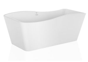 Contemporary Stand Alone Bathtub Empava 67" Luxury Freestanding Bathtub Acrylic soaking Spa