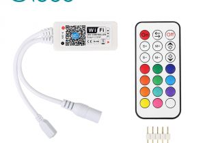 Control Lights with iPhone Dc5 24v Wireless Wifi Led Rgb Controller Rgbw Controller Ir Rf