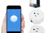 Control Lights with iPhone Lustreon 10a Voice Control Wifi Smart Us Plug Timer socket Works