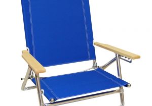 Copa Heavy Duty Beach Chairs 5 Position Lay Flat Aluminum Folding Beach Chair Blue by Jgr Copa
