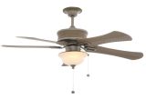 Copper Ceiling Fan with Light Hampton Bay Algiers 54 In Indoor Outdoor Cambridge Silver Ceiling