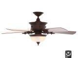 Copper Ceiling Fan with Light Hampton Bay Valle Paraiso 52 In Indoor Oil Rubbed Bronze Ceiling