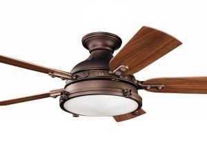 Copper Ceiling Fan with Light Kichler 44 Hatteras Bay Patio Flushmounted Ceiling Fan Model