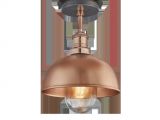 Copper Flush Mount Light Brooklyn Outdoor Dome Flush Mount Lights 8 Inch Copper Vintage