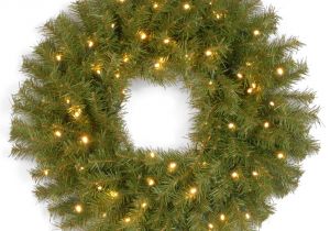 Cordless Christmas Lights Pre Lit Wreath with 50 Battery Operated Lights Products