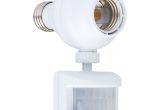 Cordless Lamps Home Depot Westek Outdoor Motion Sensing Light Control White Omlc165bc the