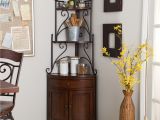 Corner Bakers Rack with Wine Storage Dining Table with Wine Rack Design Decorating with Pretty