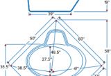 Corner Bathtubs Dimensions Corner Bathtubs Dimensions