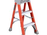 Cort Furniture Louisville Louisville Ladder 3 Ft Fiberglass Step Ladder with 300 Lbs Load