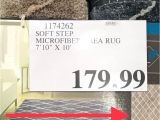 Costco area Rugs 8×10 7 10 X 10 Beige soft Step Microfiber Rug at Costco On Sale
