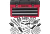 Craftsman 3 Pc. socket Rack Set Craftsman 182 Pc Mechanics tool Set with 3 Drawer Chest Shop Your