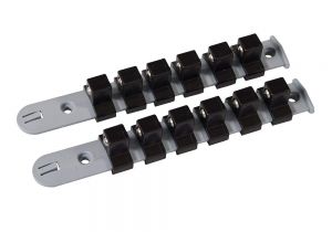 Craftsman socket Rack Clips Silverline socket Storage Rail Set 2pce 3 8 socket Wrenches