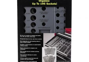 Craftsman socket Rack Set Craftsman Wrench socket organizer Set 6 Tray Divider Holds 195