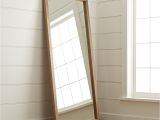 Crate and Barrel Colby Floor Mirror Linea Ii Natural Floor Mirror Floor Mirror Crates and Barrels