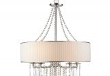 Crate and Barrel Light Fixtures Claxy Ecopower Lighting Crystal Metal Drum Pendant Lighting