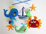 Crib Mobile with Lights Baby Crib Mobile Baby Mobile Felt Mobile Nursery Mobile