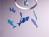 Crib Mobile with Lights Shark Baby Mobile 25 This Mobile is Simple and Cute I Mean