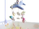 Crib Mobile with Lights Shiloh Crib Stroller toy Crib Mobile Baby Plush Doll Infant Children