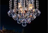 Crystal Light Coupons 2018 Crystal Chandelier Mini Light Fixture Small Clear Crystal