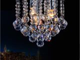 Crystal Light Coupons 2018 Crystal Chandelier Mini Light Fixture Small Clear Crystal