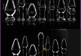 Crystal Light Coupons 7 Size Adult Games Crystal Glass Anal Plug Dildos Thrust Anchor ass