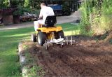 Cub Cadet Garden Tractor attachments Cub Cadet 1450 In Garden with Cultivator Youtube