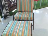 Custom Cushions for Benches Silver State Sunbrella Espadrille Caribbean New Traditions
