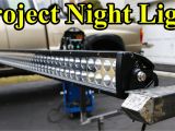 Custom Headache Rack with Lights Custom Led Light Bar Build Part 1 Project Night Light Youtube