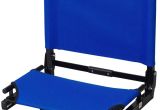 Custom Stadium Chairs for Bleachers Imprinted Stadium Chair Gamechanger Bleacher Seat with Optional Arms