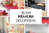 Cute Girls Bedroom Ideas 35 Cool Ikea Kura Beds Ideas for Your Kids Rooms Digsdigs