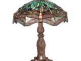 Dale Tiffany Lamp Replacement Parts Dale Tiffany Dragonfly with Platform Base Table Lamp Multi