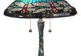 Dale Tiffany Lamp Replacement Parts New Dale Tiffany Lamp Blue Cone Dragonfly Table Lamp Glass