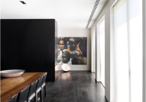 Dark Gray Stained Wood Floors Jolson Residence Scott Newett Interior In 2019