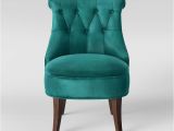 Dark Teal Velvet Accent Chair Dandy Teal Tufted Leather Accent Chair