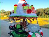 Decorated Golf Cart for Christmas Parade Golf Carts Golf Cart Parts Can Help Customize Your Cart Read