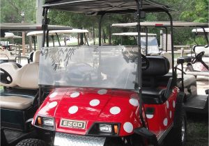 Decorated Golf Carts for Wedding Private Decorated Cart fort Wilderness Campground so Cute and